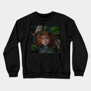 pond girl Crewneck Sweatshirt